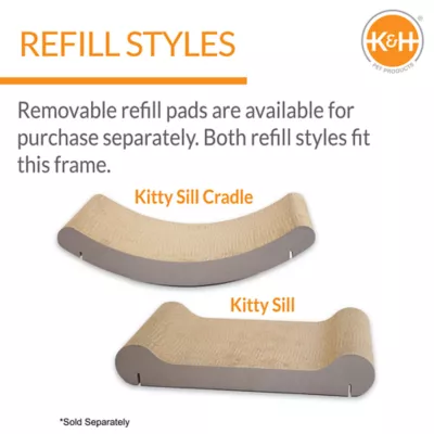 Product K&H Pet Products EZ Mount Kitty Sill Cradle Cat Scratcher