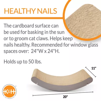 Product K&H Pet Products EZ Mount Kitty Sill Cradle Cat Scratcher