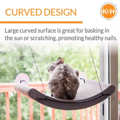 Product K&H Pet Products EZ Mount Kitty Sill Cradle Cat Scratcher