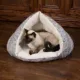 Product K&H Pet Products Self-Warming Hut Cat Bed