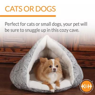 Product K&H Pet Products Self-Warming Hut Cat Bed