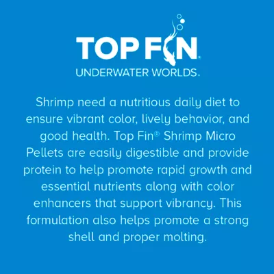 Top Fin® Shrimp Pellet Fish Food - Fish Tank Pellets - 1.3 oz - Image 5