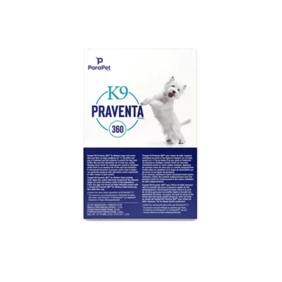 Product K9 Praventa 360 Topical Flea & Tick Treatment for Dogs - Medium Dog - 4.6-11 kg