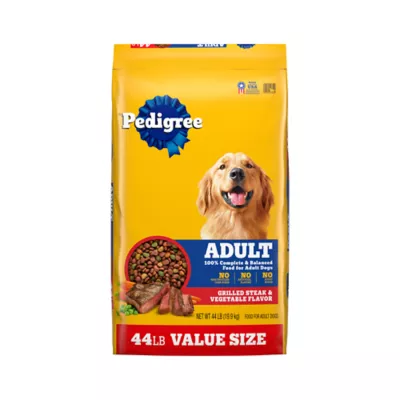 Pedigree Complete Nutrition Adult Dry Dog Food Steak Vegetables