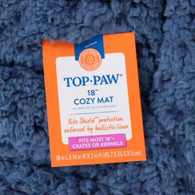 Top Paw® Cozy Plush Crate Mat - Image 5