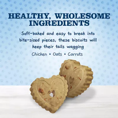 Product Blue Buffalo® Baby BLUE™ Soft Biscuits Puppy Treats - Chicken & Carrots