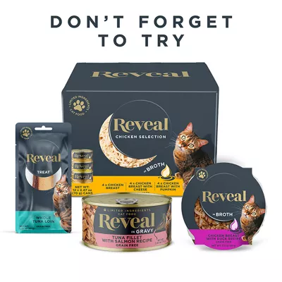 Reveal All Life Stage Wet Cat Food in Broth - 2.47 Oz, Limited Ingredient, Grain Free - Image 8