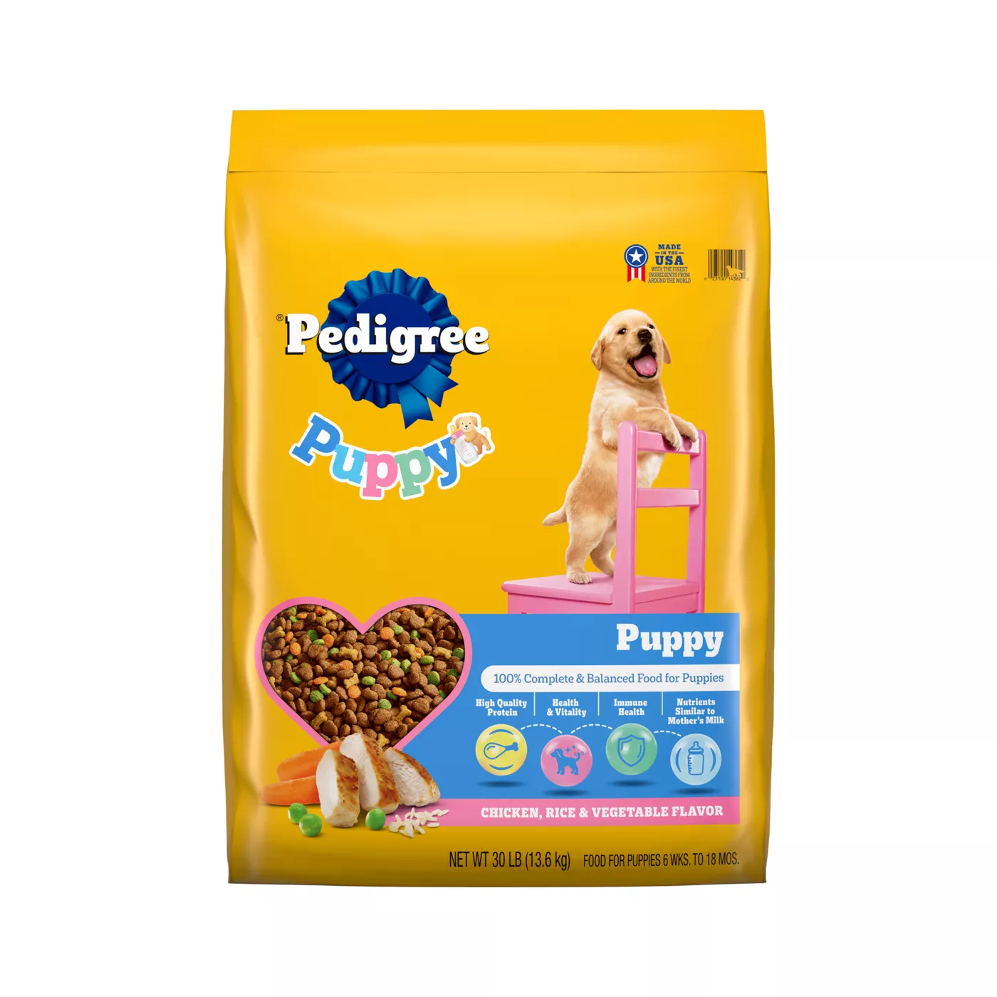 Pedigree Growth Protection Puppy Dry Dog Food Healthy Development