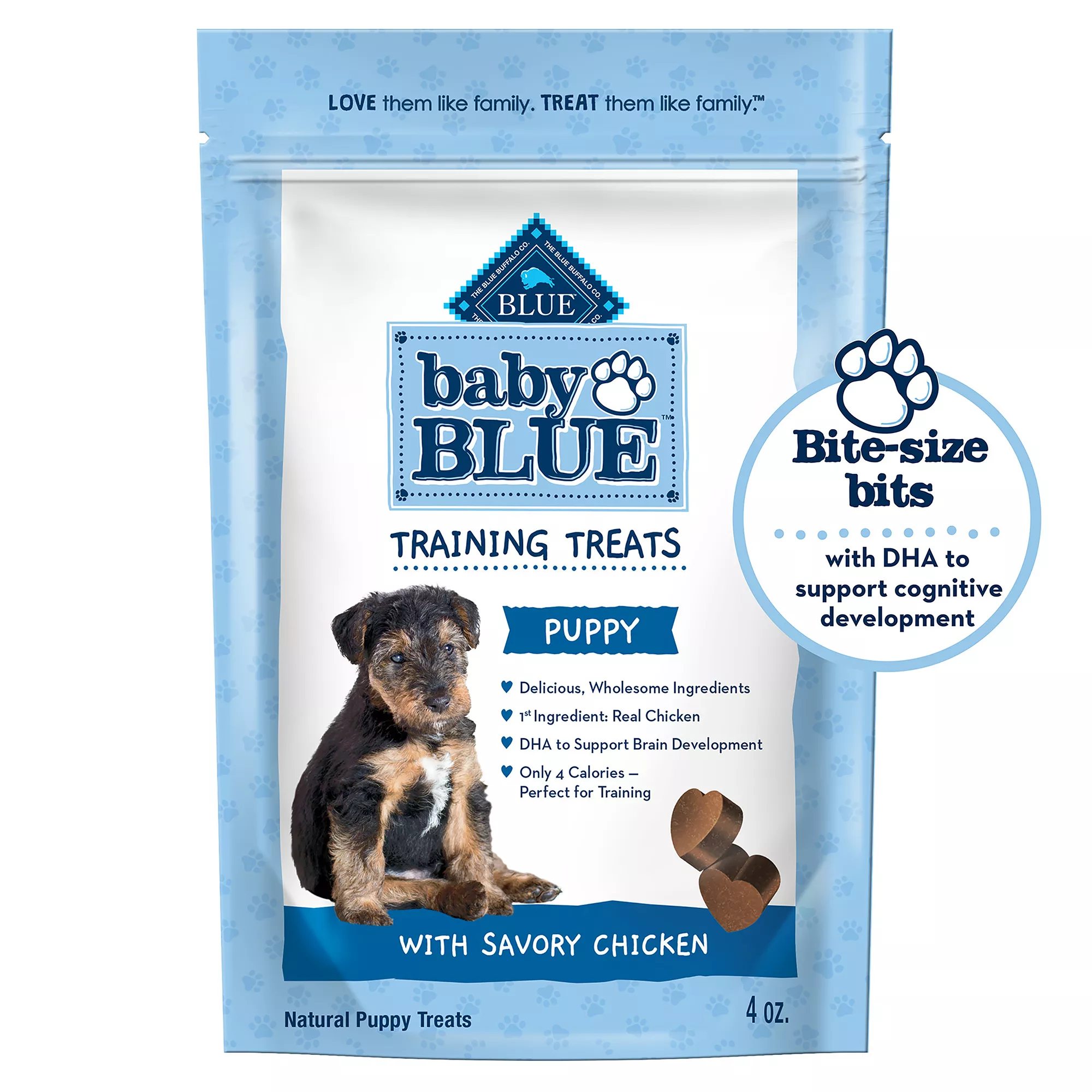 Blue Buffalo® Baby BLUE&trade;  Puppy Treat Dog Treats - Natural, Chicken