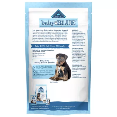 Product Blue Buffalo® Baby BLUE™  Puppy Treat Dog Treats - Natural, Oa™eal