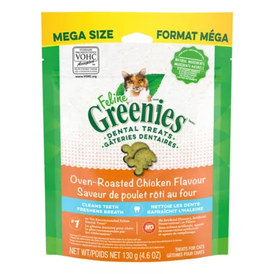 Product  Greenies Feline Oven Roasted Dental Adult Cat Treats - Chicken