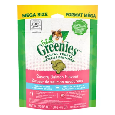 Product Feline Greenies Cat Treats Adult Natural Dental Care Savoury Salmon Flavour