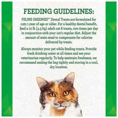 Product Feline Greenies Savory Salmon Flavor Dental Cat Treats