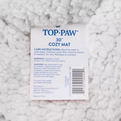 Top Paw® Cozy Plush Crate Mat - Image 6