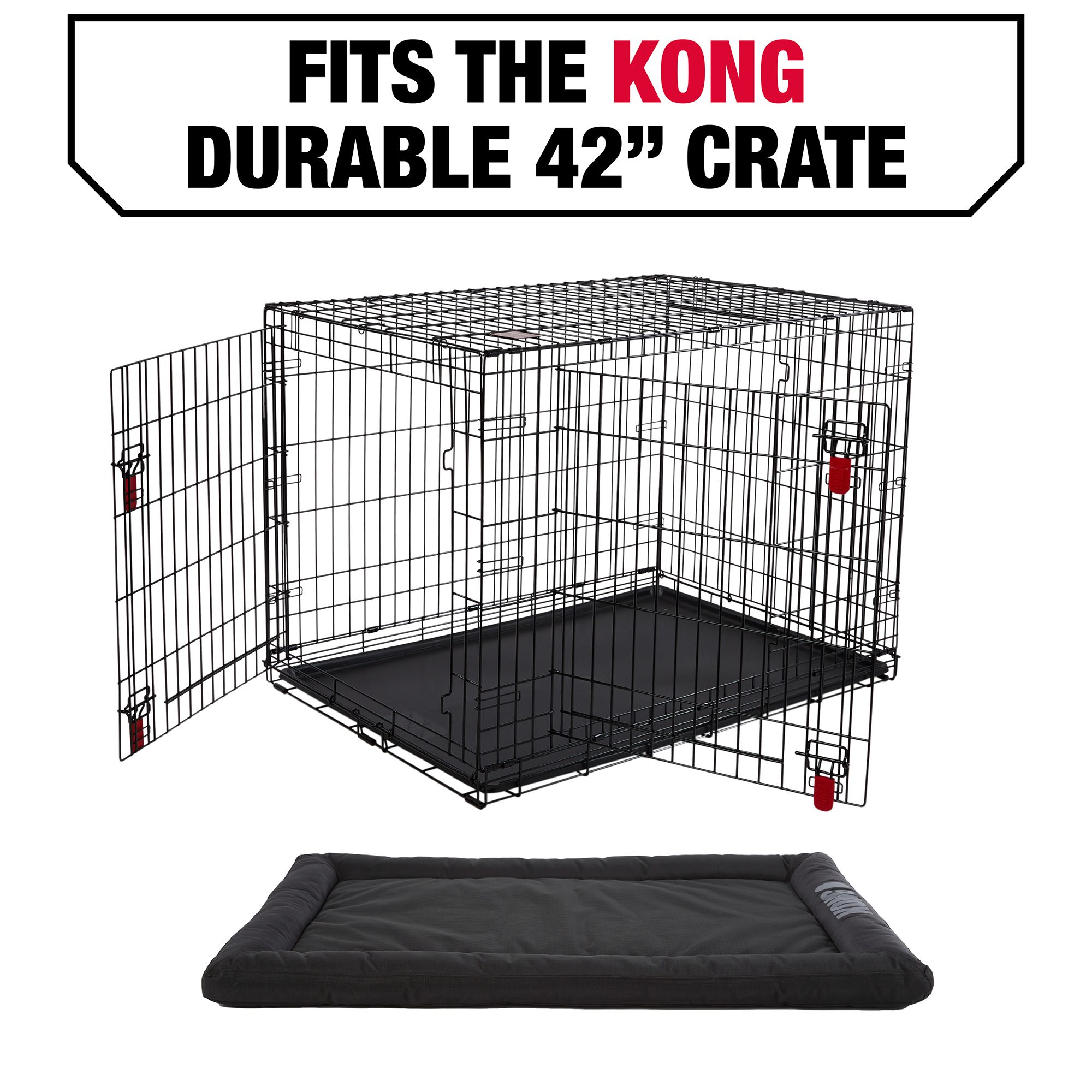 Kong plastic dog crate best sale