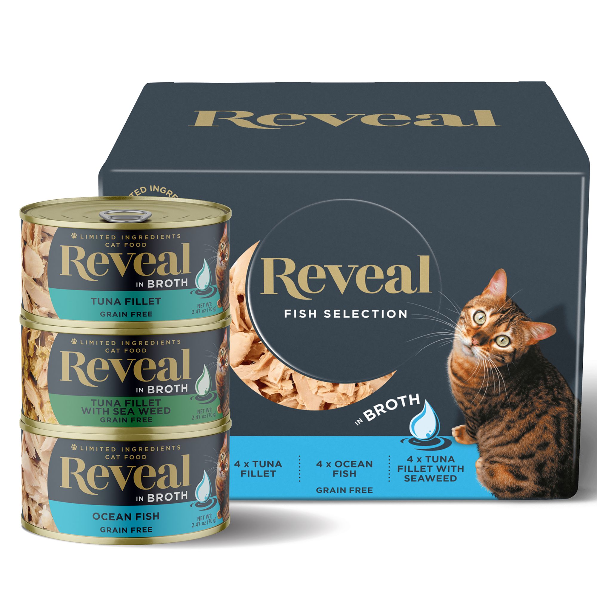 Reveal Limited Ingredient All Life Stage Wet Cat Food Grain Free