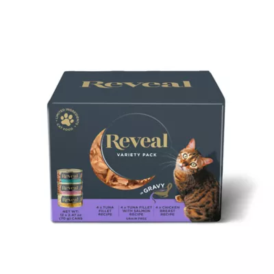 Product Reveal Limited Ingredient All Life Stage Wet Cat Food - Grain Free, 2.47 Oz., 12 Count