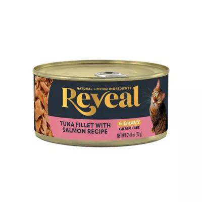 Product Reveal Limited Ingredient All Life Stage Wet Cat Food in Gravy - Grain Free, 2.47 oz