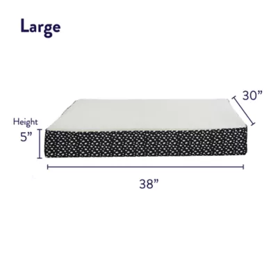 Product Top Paw® Dotted Orthopedic Mattress Dog Bed