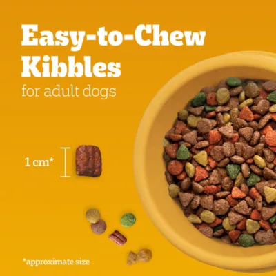 Product Pedigree Vitality+ Dry Food For Adult Dogs - Roasted Chicken & Vegetable Flavour With Calcium