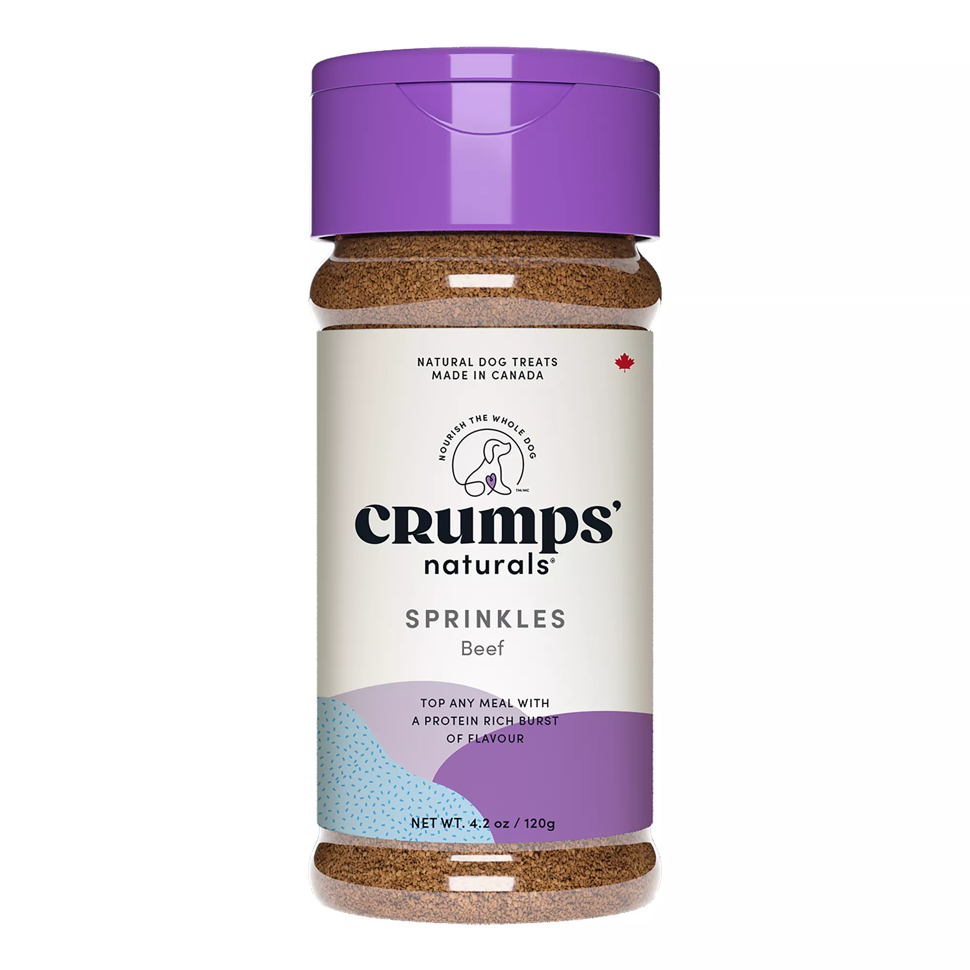 Crumps Naturals Beef Liver Sprinkles Dog Meal Topper