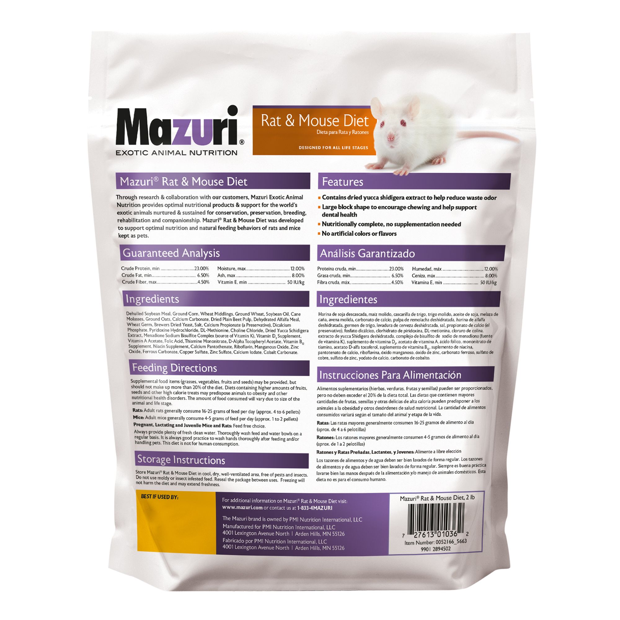 Mazuri Rat Mouse Food