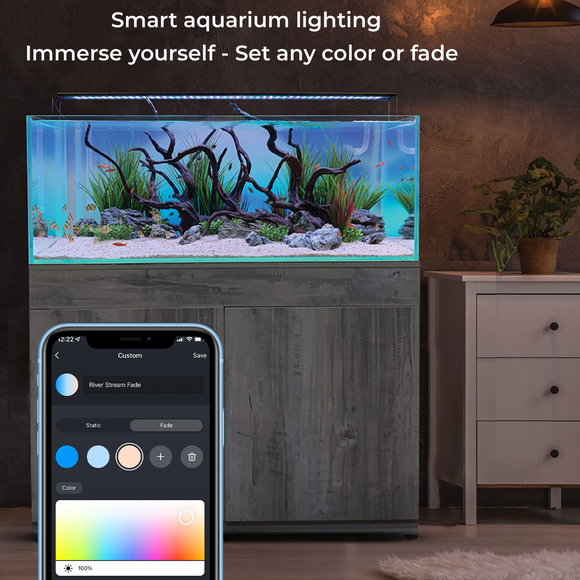 Current USA Serene ColorPlus LED Light for Fish Tanks - thumbnail 3