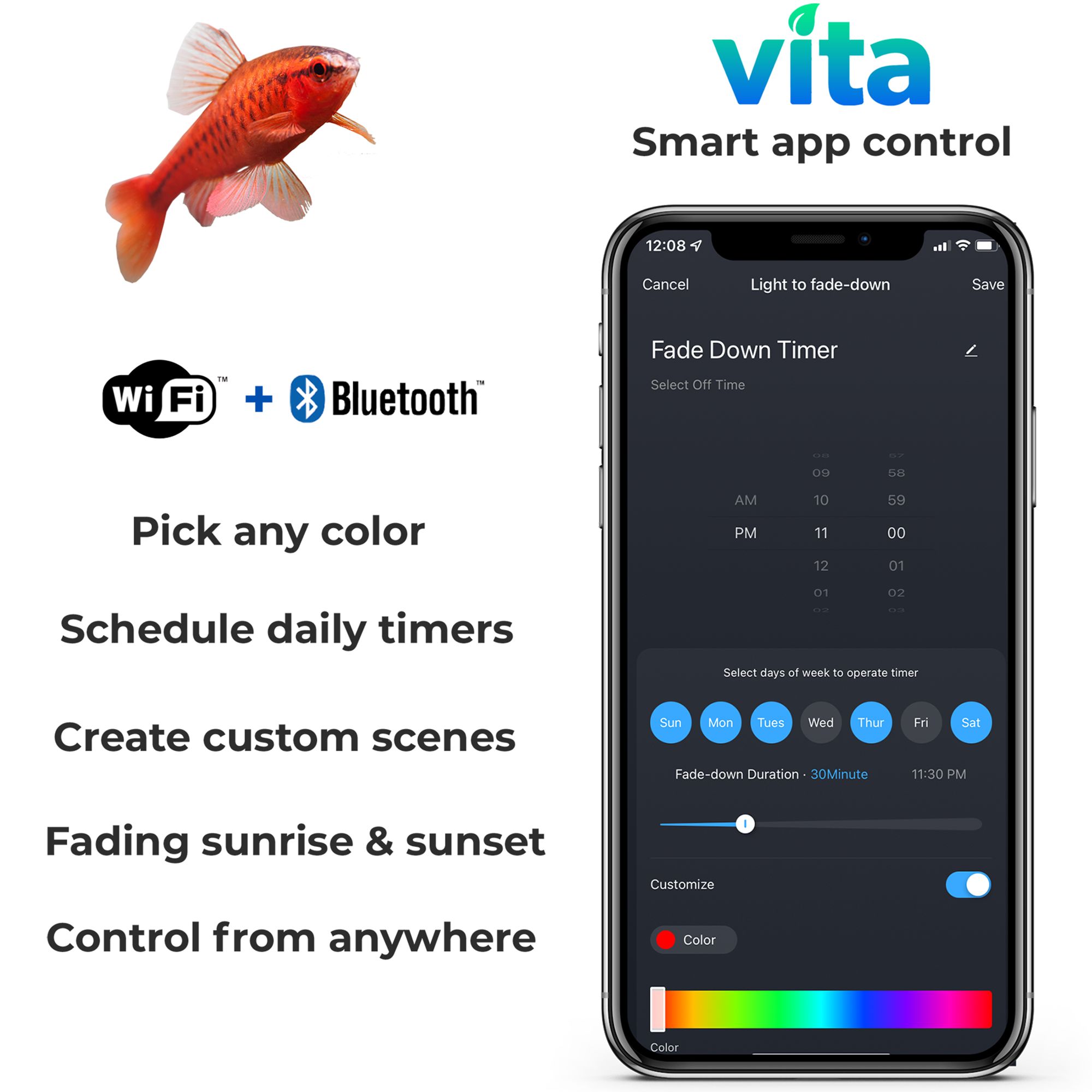 Current USA Serene ColorPlus LED Light for Fish Tanks - thumbnail 4