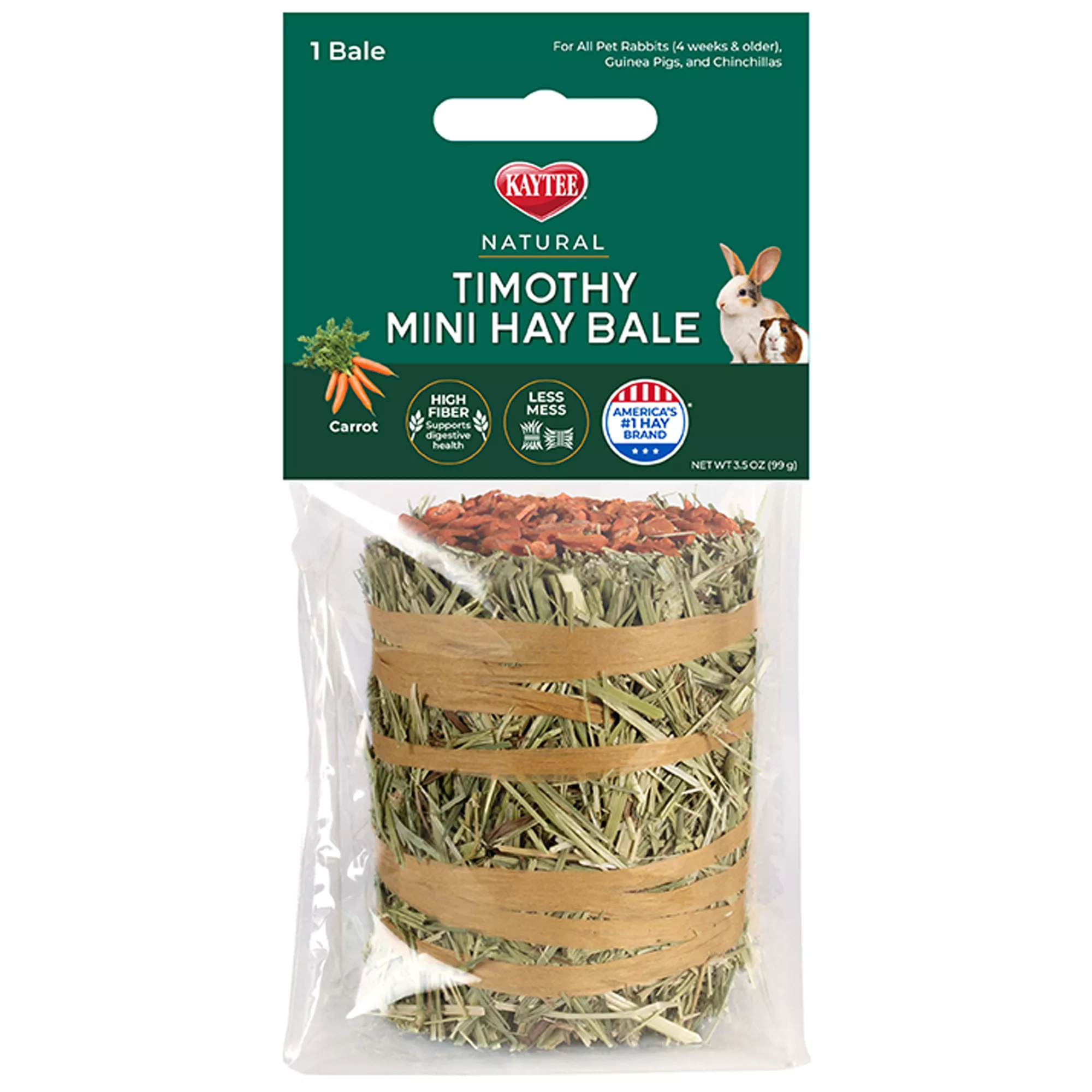 Field+Forest by Kaytee Mini Hay Bale - 1pk