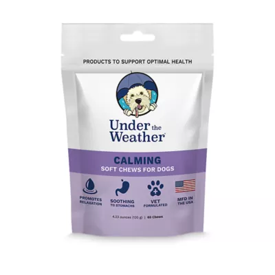 Product Under the Weather Calming Soft Chews Dog Supplement, 60-count