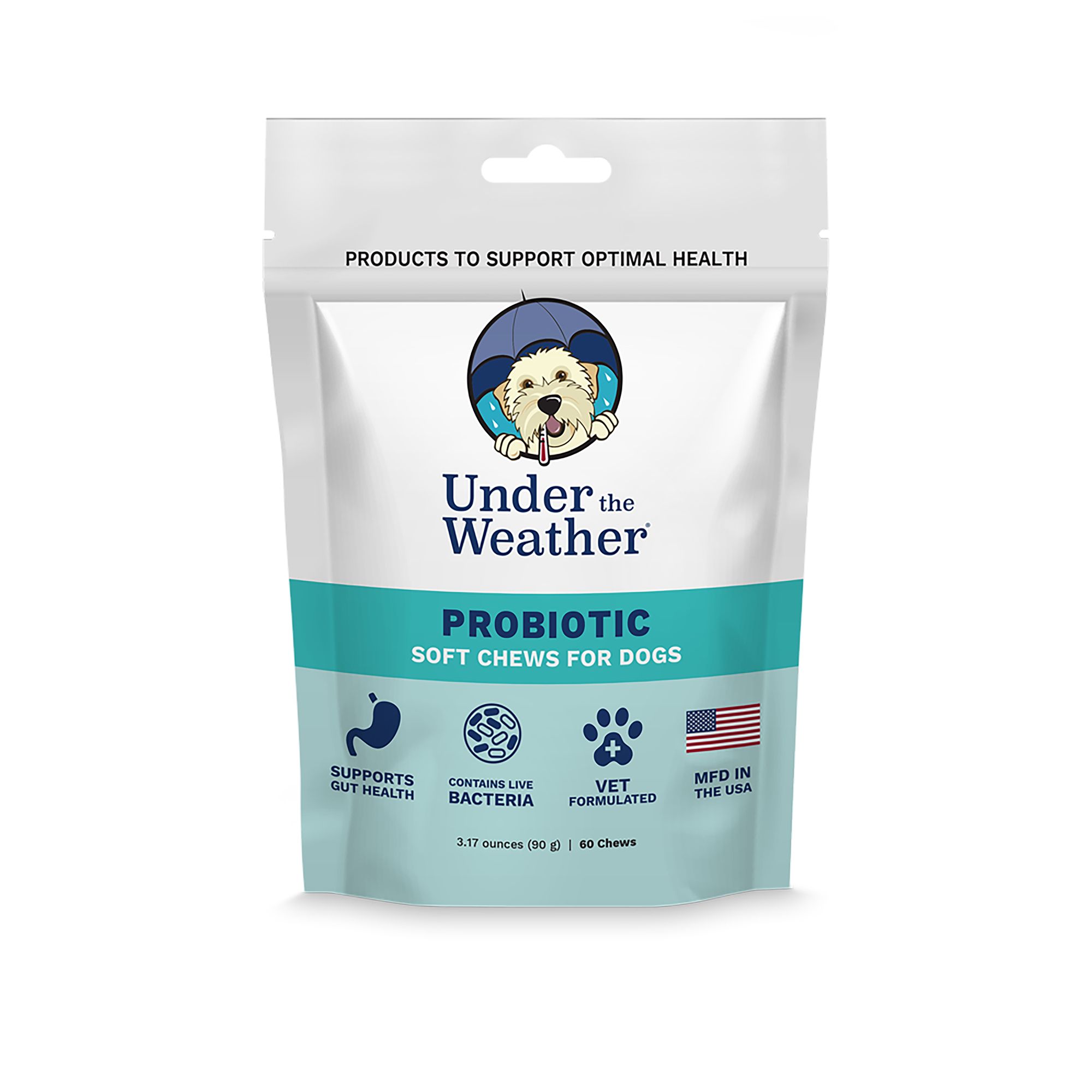 Under The Weather Probiotic Soft Chews for Dogs