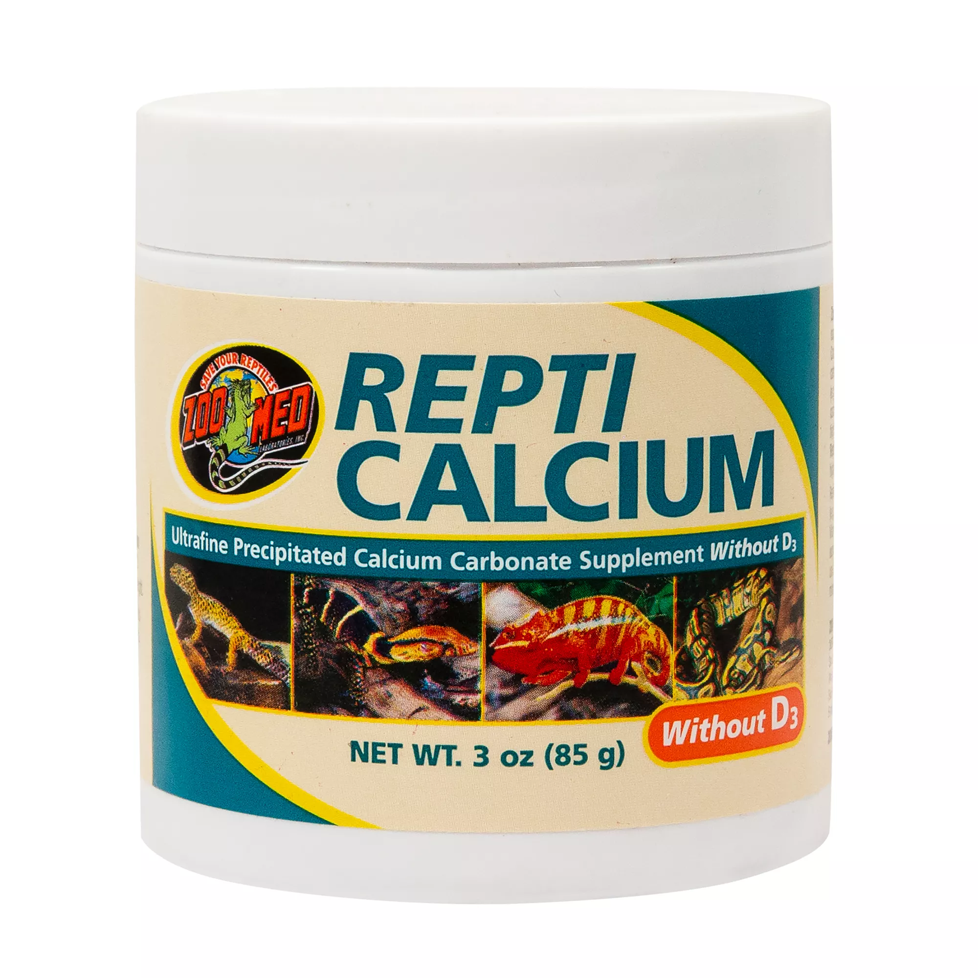 Zoo Med Repti Calcium w/out D3 - Reptile Supplements