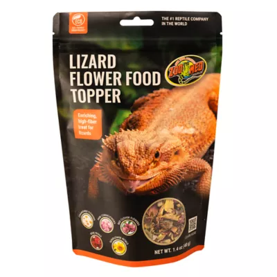 Product Zoo Med Lizard Flower Food Topper