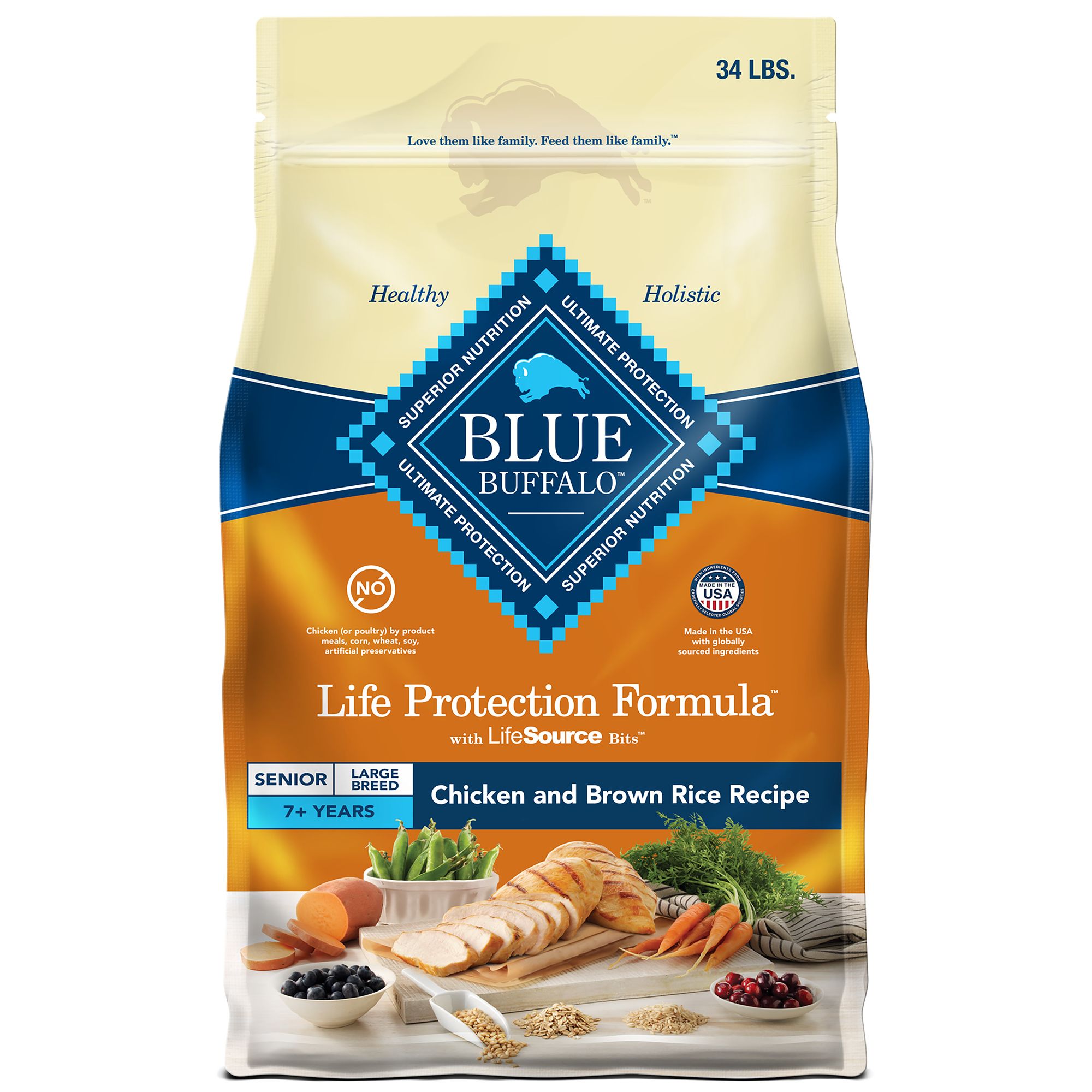 Blue buffalo life shop protection large breed