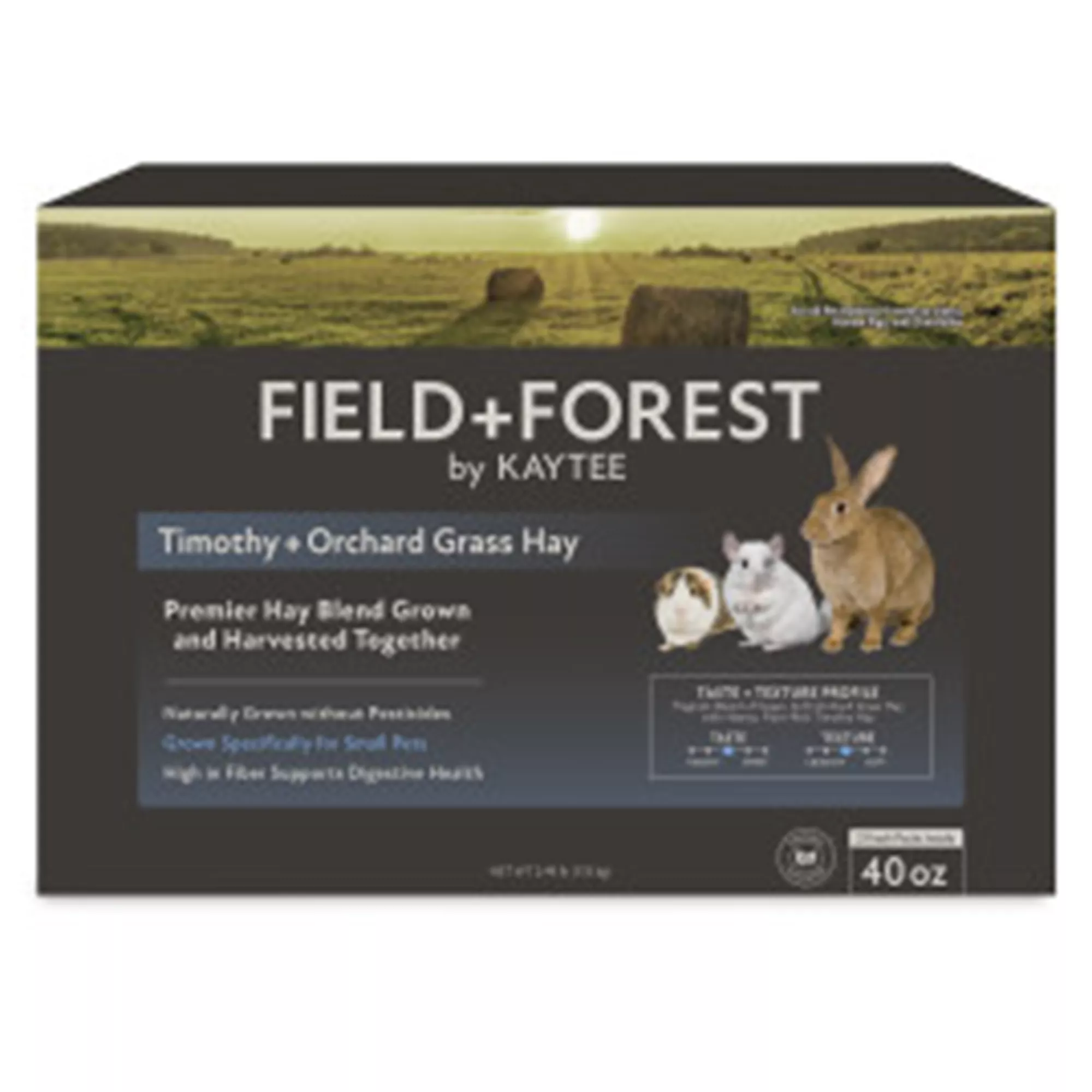 Field+Forest by Kaytee Timothy + Orchard Grass Hay Box