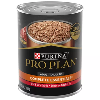 Product Purina Pro Plan Complete Essentials Beef & Rice Entrée, Wet Dog Food