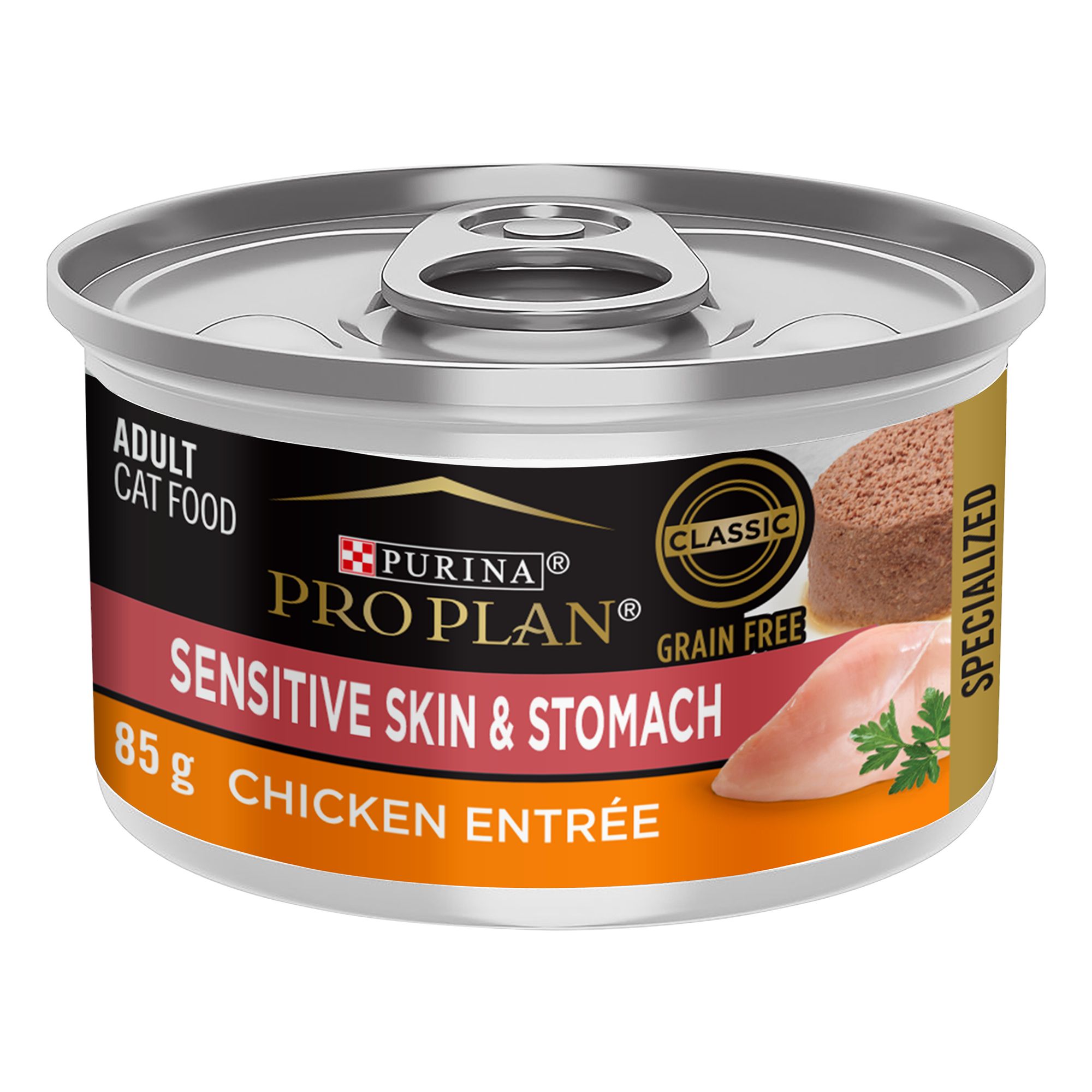 Purina sensitive stomach cat food hotsell