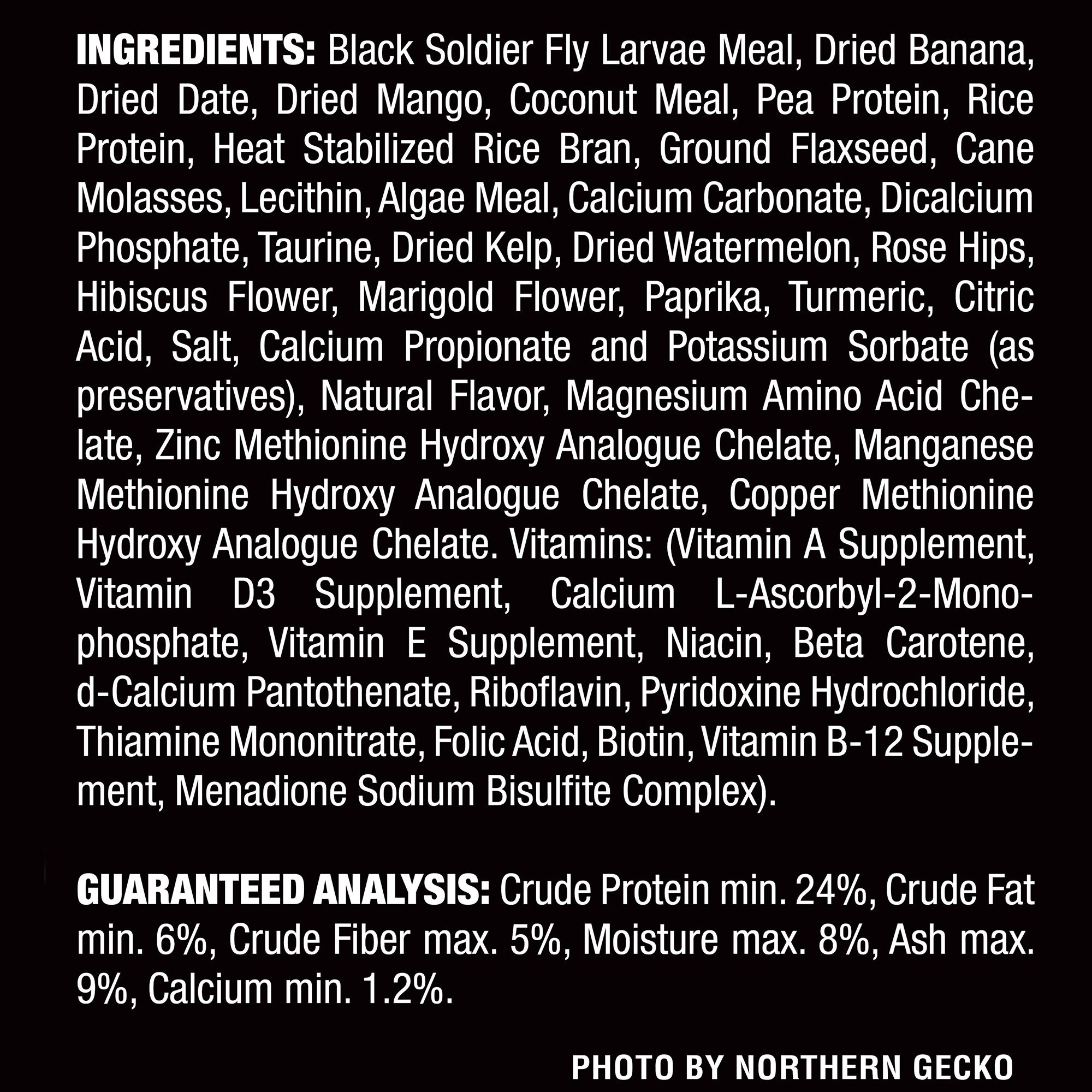 Repashy Grubs-N-Fruit Gecko Diet - Gecko Reptile Food - 3 oz - thumbnail 3
