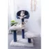 PetPals 40-in Galaxy Blue Cat Tree, White & Blue image thumbnail 2