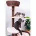 PetPals 49-in Pharoah Cat Tree, Brown image thumbnail 3
