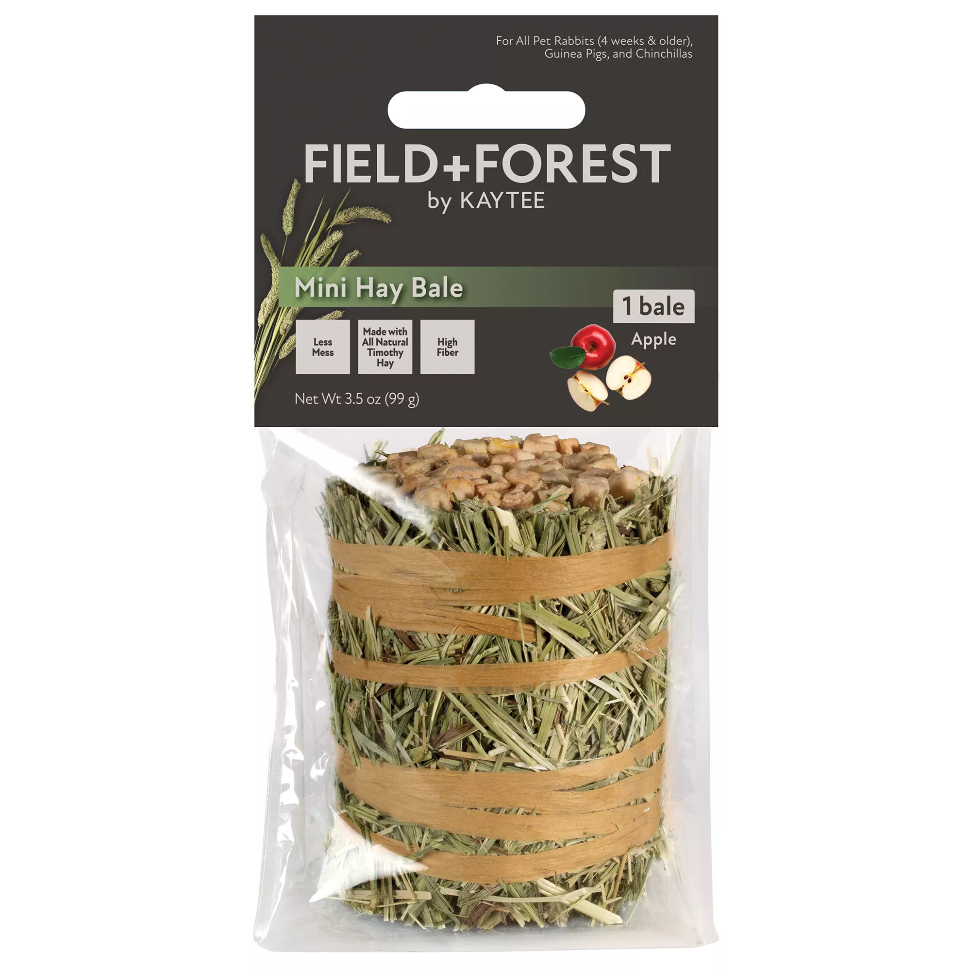 Field+Forest by Kaytee Mini Hay Bale - 1pk