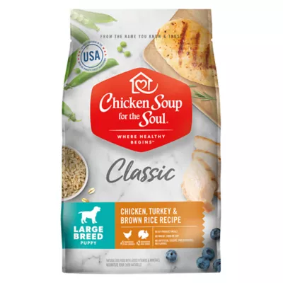 Product Chicken Soup for the Soul Large Breed Puppy Dry Dog Food - Chicken, Turkey & Brown Rice