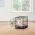 Top Paw® Single Door Folding Wire Dog Crate - Leak Prof Tray; Metal, Collapsible, X-Small - XX Large image thumbnail 1