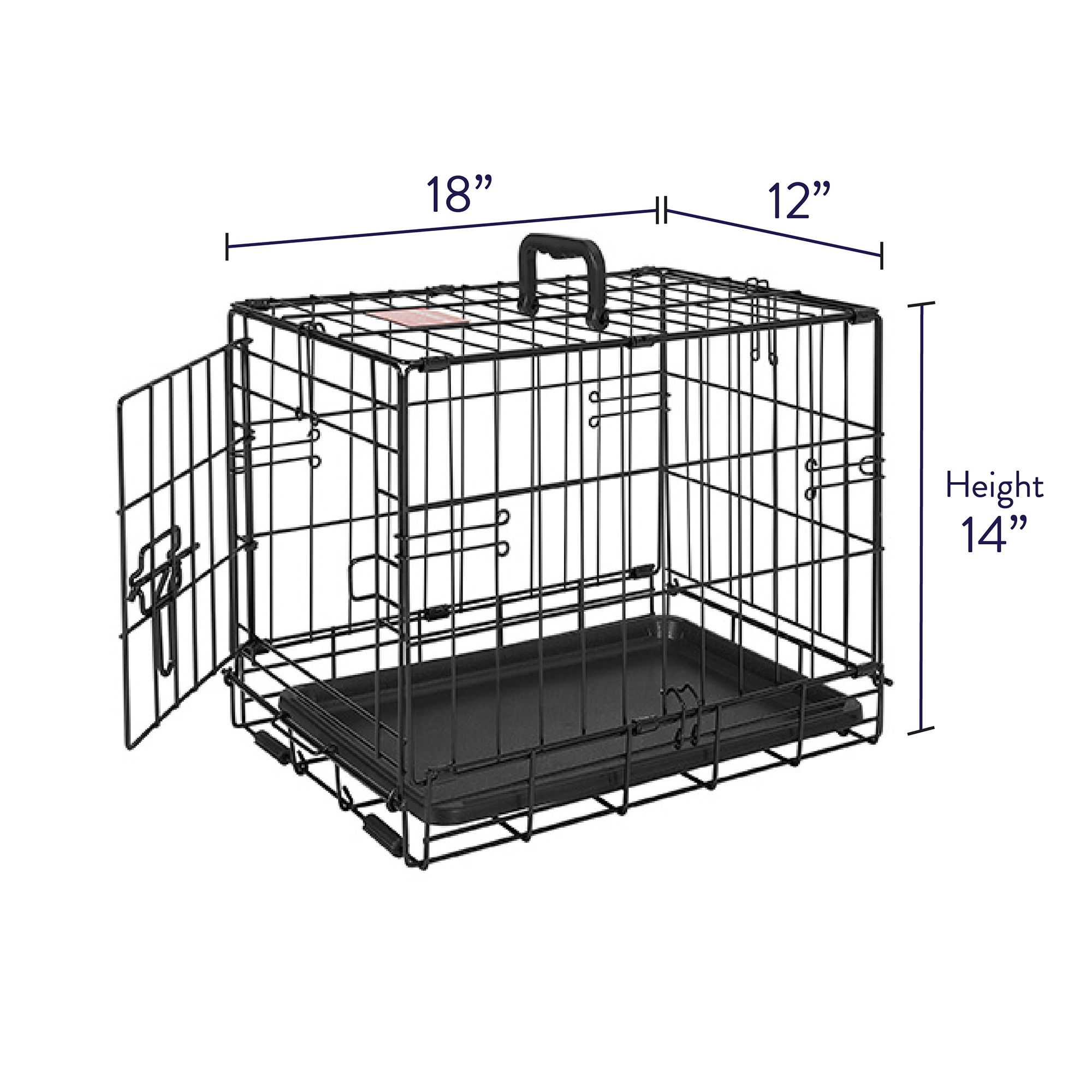 Top Paw Single Door Folding Wire Dog Crate