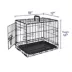 Top Paw® Single Door Folding Wire Dog Crate - Leak Prof Tray; Metal, Collapsible, X-Small - XX Large image thumbnail 3