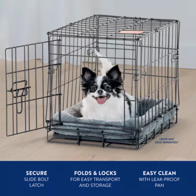 Top Paw® Single Door Folding Wire Dog Crate - Leak Prof Tray; Metal, Collapsible, X-Small - XX Large - Image 6