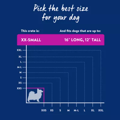 Top Paw® Single Door Folding Wire Dog Crate - Leak Prof Tray; Metal, Collapsible, X-Small - XX Large - Image 7