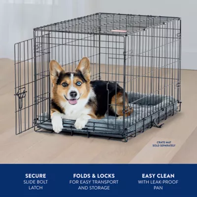 Top Paw® Single Door Folding Wire Dog Crate - Leak Prof Tray; Metal, Collapsible, X-Small - XX Large - Image 6