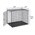 Top Paw® Single Door Folding Wire Dog Crate - Leak Prof Tray; Metal, Collapsible, X-Small - XX Large image thumbnail 3