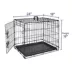 Top Paw® Single Door Folding Wire Dog Crate - Leak Prof Tray; Metal, Collapsible, X-Small - XX Large image thumbnail 3